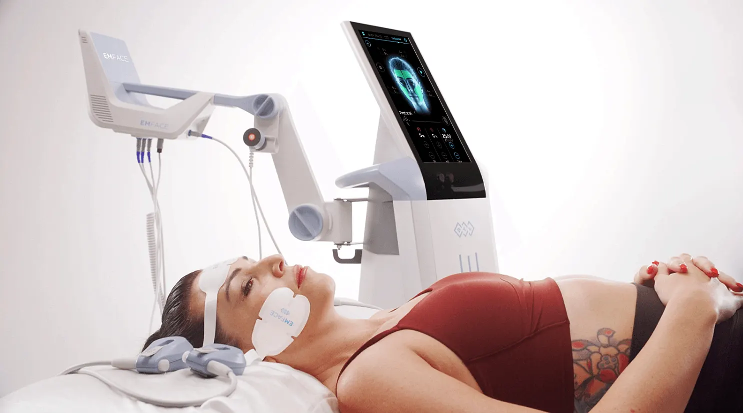 Emface facial rejuvenation treatment at Ivy Collaborative Healthcare in Augusta Georgia
